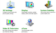 Il Control Panel di ForceWare 90 