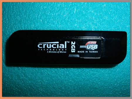 Media asset (photo, screenshot, or image in full size) related to contents posted at 3dfxzone.it | Image Name: crucial_gizmo_overdrive_2gb_with_security_software_5.jpg